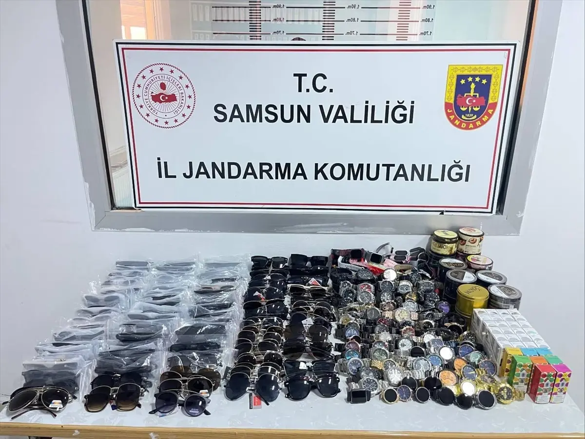 Samsun'da Gümrük Kaçağı Ürün Operasyonu