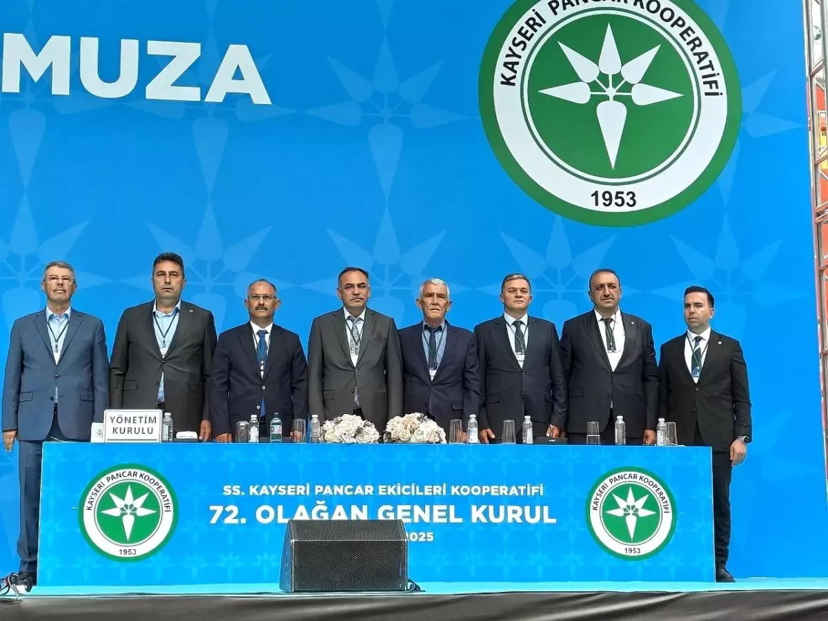 Hüseyin Akay, Kayseri Pancar Kooperatifi Başkanı Seçildi
